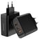 Mobilize Wall Charger Triple USB / USB-C Ladegerät Power Delivery 100W - Schwarz