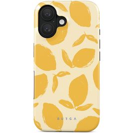 Burga Tough iPhone 16 Hülle Hardcase Backcover Stoßfest - Lemon Tart