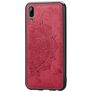 Mobigear Mandala Huawei Y7 Pro (2019) Hülle Hardcase Backcover - Rot