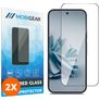 Mobigear Premium Google Pixel 9 Pro XL Panzerglas Gehärtetes Glas Displayschutz - Hüllenfreundlich - Schwarz (2er Pack)