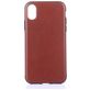 Mobigear Excellent iPhone XS Max Hülle Flexibles TPU Backcover - Cognac