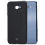 Mobilize Rubber Gelly Samsung Galaxy J4 Plus Hülle Flexibles TPU Backcover - Matt Black