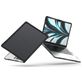 Mobigear Shockproof Pro MacBook Air 13 Zoll (2022-2025) Hardcase Hülle MacBook Case - Schwarz - Model A2681 / A3113 / A3240