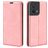 Mobigear Retro Slim OPPO Reno 8 5G Hülle Klapphülle Geldbörse - Pink