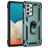Mobigear Armor Ring Samsung Galaxy A53 Hardcase Backcover Shockproof mit Ringhalter - Grün