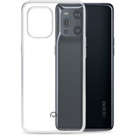 Mobilize Gelly Durchsichtig OPPO Find X3 Hülle Flexibles TPU Backcover - Transparent