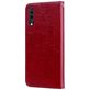 Mobigear Wallet Samsung Galaxy A70 Hülle Klapphülle Geldbörse - Rot