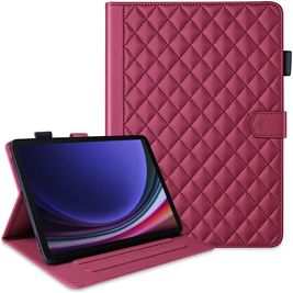 Mobigear Diamond Samsung Galaxy Tab S10 FE Plus Hülle Klapphülle - Rot