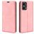 Mobigear Retro Slim Motorola Moto G85 Hülle Klapphülle Geldbörse - Pink
