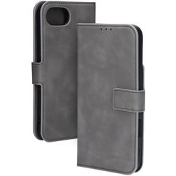 Mobiparts Classic Wallet iPhone 16e MagSafe Hülle Klapphülle - Granite Grey