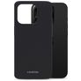Mobilize Rubber Gelly iPhone 16 Pro Hülle Flexibles TPU Backcover - Schwarz