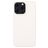 Mobigear Rubber Touch iPhone 14 Pro Max Silikon Hülle Backcover - Weiß