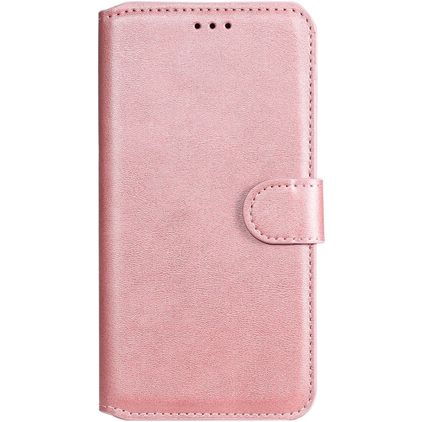 Mobigear Wallet Huawei Y6p Hülle Klapphülle Geldbörse - Roségold
