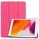 Mobigear Tri-Fold iPad 9 (2021) Klapphülle - Magenta