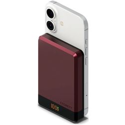 Cygnett MagSlim Single USB-C Powerbank 10.000 mAh 15W - MagSafe Kompatibel - Cherry