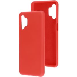 Mobiparts Silicone Cover Samsung Galaxy A32 5G (2021) Scarlet Red