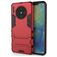 Mobigear Armor Stand Huawei Mate 30 Hülle Hardcase Backcover Stoßfest mit Ständer - Rot