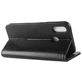 Mobigear Wallet Huawei P20 Lite (2018) Hülle Klapphülle Geldbörse - Schwarz