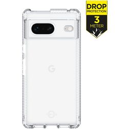 ITSkins SpectrumClear-R Durchsichtig Google Pixel 7 Hülle Flexibles TPU Backcover Stoßfest - Transparent