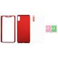 Mobigear TriGuard iPhone XS Hülle Hardcase Backcover - Rot
