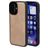Mobiparts Classic iPhone 16 MagSafe Hülle TPU,Kunstleder Backcover - Moonstone Beige