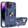 Mobigear Armor Ring iPhone 14 Pro Max Hülle Hardcase Backcover Stoßfest mit Ringhalter - Blau