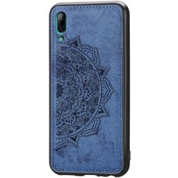 Mobigear Mandala Huawei Y7 Pro (2019) Hülle Hardcase Backcover - Blau