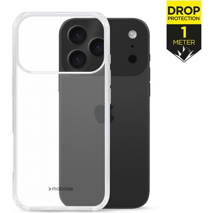 Mobilize Naked Protection Durchsichtig iPhone 17 Pro Hülle Hardcase Backcover Stoßfest - Transparent