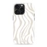 MIO iPhone 15 Pro MagSafe Hülle Hardcase Backcover - Sandy Zebra