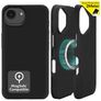 My Style Magsafe Tough iPhone 16e MagSafe Hülle Hardcase Backcover Stoßfest - Schwarz