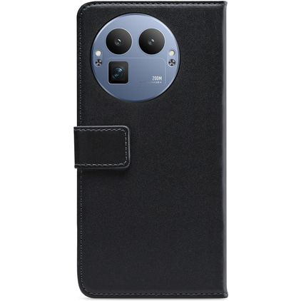 Mobilize Classic Gelly Wallet Realme GT 8 Pro Hülle Klapphülle Geldbörse - Schwarz