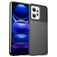 Mobigear Groove Xiaomi Redmi Note 12 Hülle Flexibles TPU Backcover - Schwarz