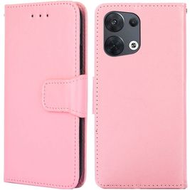 Mobigear Wallet OPPO Reno 8 5G Hülle Klapphülle Geldbörse - Pink