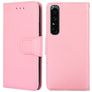 Mobigear Wallet Sony Xperia 1 IV Hülle Klapphülle Geldbörse - Pink