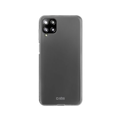SBS Skinny Durchsichtig Samsung Galaxy A12 Hülle Flexibles TPU Backcover - Transparent