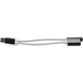 Xccess USB-C auf AUX 3.5mm / USB-C Kabel 0.15 Meter - Schwarz