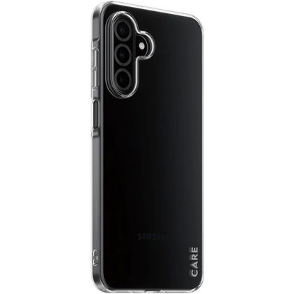 CARE by PanzerGlass Fashionable Durchsichtig Samsung Galaxy A17 Silikon Hülle Backcover - Transparent