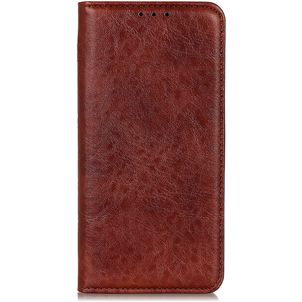 Mobigear Classic Elegance Motorola Moto G60s Hülle Klapphülle Geldbörse - Braun