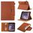 Mobigear Luxury iPad 9 (2021) Hülle Klapphülle + Stifthalter - Braun