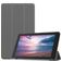 Mobigear Tri-Fold Lenovo Tab E8 Hülle Klapphülle - Grau