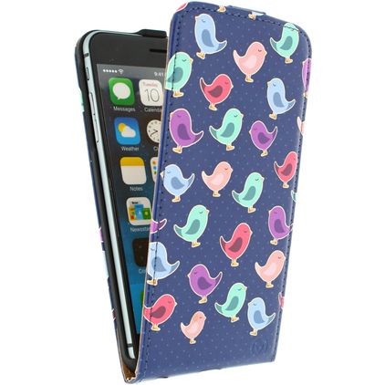 Mobilize Ultra Slim Flip iPhone 6 Plus Hülle Flipcase - Birdy