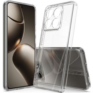 Mobigear Crystal Durchsichtig Xiaomi 14T Hülle Flexibles TPU Backcover - Transparent