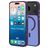 Mobiparts Hardcover iPhone 17 Pro Max MagSafe Hardcase Backcover - Satin Purple