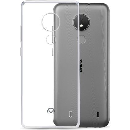 Mobilize Gelly Durchsichtig Nokia C21 Hülle Flexibles TPU Backcover - Transparent