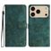 Mobigear Butterfly iPhone 17 Pro Max Hülle Klapphülle Geldbörse - Grün
