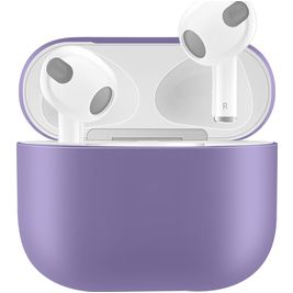 Mobigear Colors Apple AirPods 3 Hülle Flexibles Silikon - Lila