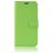 Mobigear Classic Samsung Galaxy A51 Hülle Klapphülle Geldbörse - Grün