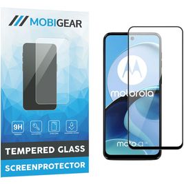 Mobigear Premium Motorola Moto G14 Panzerglas Gehärtetes Glas Displayschutz - Hüllenfreundlich - Schwarz