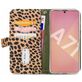 Mobilize Magnet Zipper Samsung Galaxy A71 Hülle Abnehmbare 2in1 Klapphülle Geldbörse - Leopard