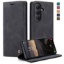 CaseMe 013 Samsung Galaxy S26 Plus Hülle Klapphülle Geldbörse - Schwarz